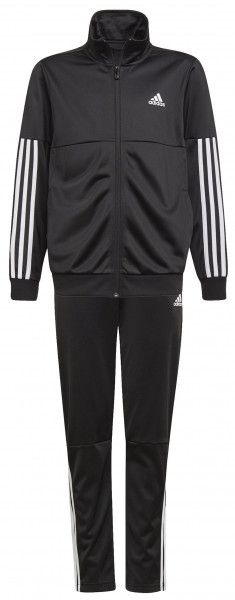  Adidas 3-Stripes Team Tracksuit - black/white