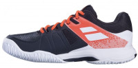 Teniso batai vyrams Babolat Pulsion All Court Men - black/fluo strike Teniso batai vyrams Babolat Pulsion All Court Men - black/fluo strike