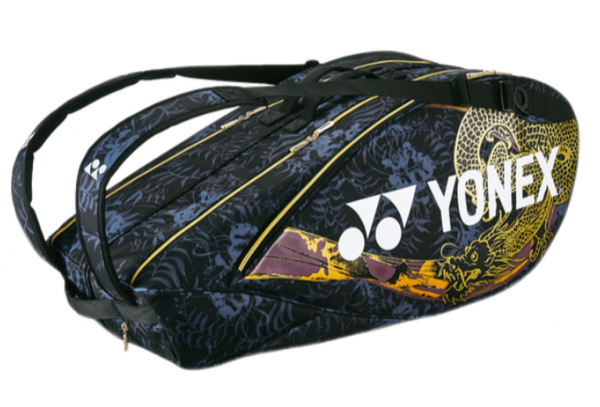  Yonex Osaka Pro Racket Bag 6 Pack - gold/purple