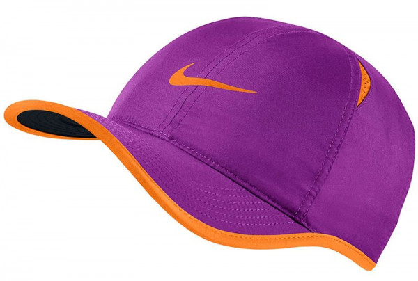  Nike U Aerobill Feather Light Cap - vivid purple/black/tart/tart