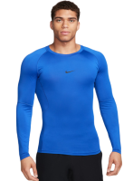 Muška kompresijska odjeća Nike Pro Dri-FIT Tight Long-Sleeve Fitness Top - game royal/black