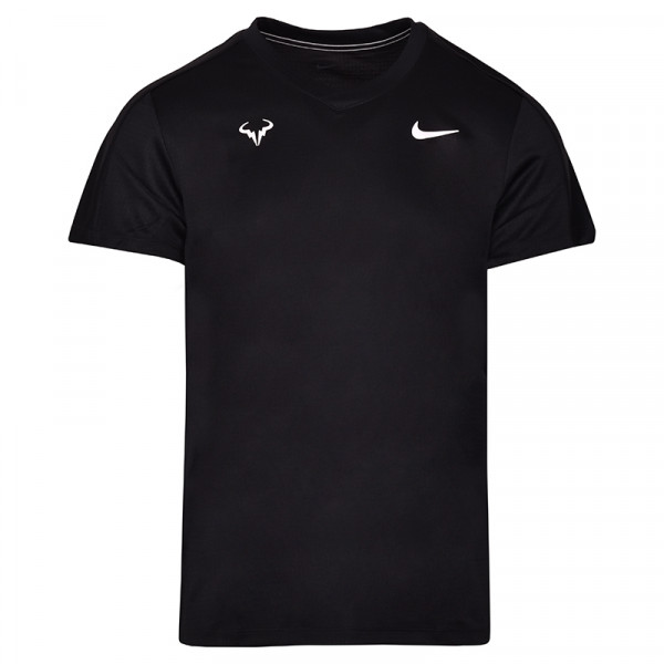  Nike Court Dri-Fit Challenger Top SS Rafa - black/white