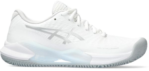 Damskie buty tenisowe Asics Gel-Challenger 14 Clay - white/pure silver