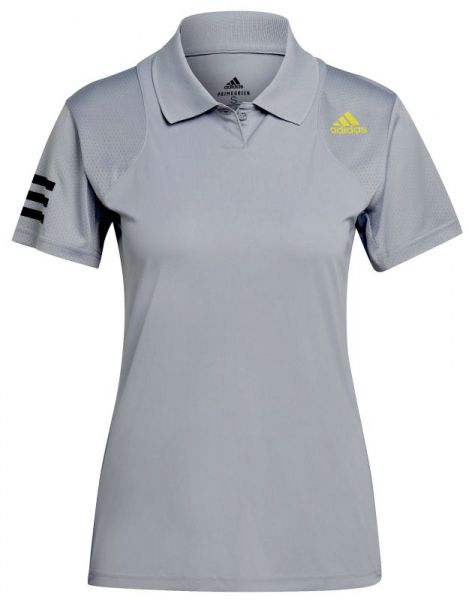 Дамска тениска с якичка Adidas Club Polo - halo silver