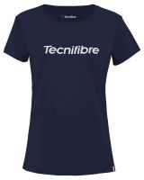 Тениска за момичета Tecnifibre Club Cotton Tee - marine