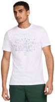 T-shirt da uomo Nike Court Dri-Fit Printed T-Shirt - white