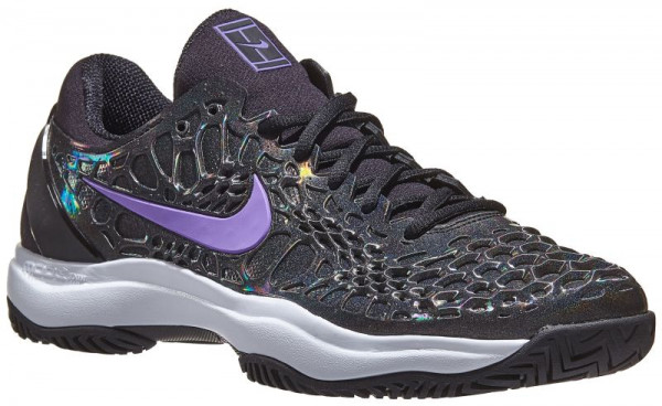  Nike Zoom Cage 3 SLK - black/bright violet/multi-color