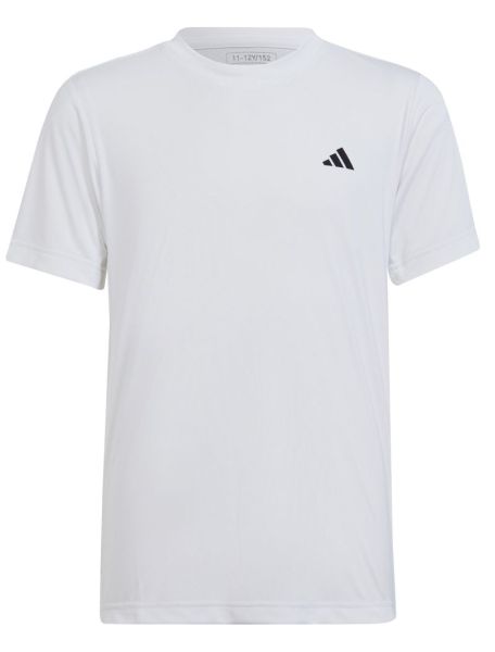 Jungen T-Shirt  Adidas B Club Tennis Shirt - white