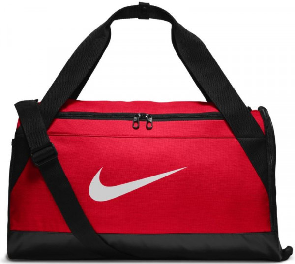 Skvošo krepšiai Nike Brasilia Small Duffel - red/black