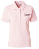 Damen Poloshirt Tommy Hilfiger Slim Script Graphic - Rosa