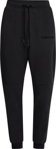 Herren Tennishose Calvin Klein PW Knit Pants - black beauty