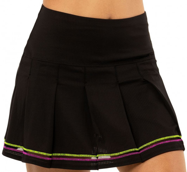  Lucky in Love Rockin Rococo Long Long Micro Tuck Pleat Skirt Women - black