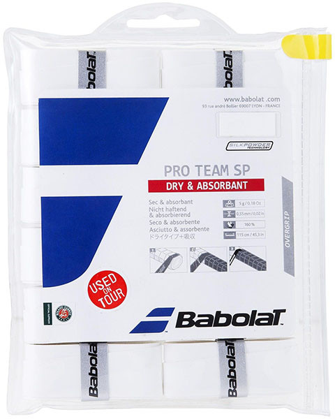  Babolat Pro Team SilkPowder (12 szt.) - white