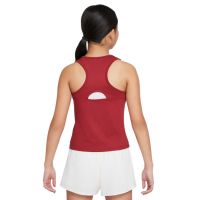 Majica kratkih rukava za djevojčice Nike Court Dri-Fit Victory Tank G - pomegranate/white Majica kratkih rukava za djevojčice Nike Court Dri-Fit Victory Tank G - pomegranate/white