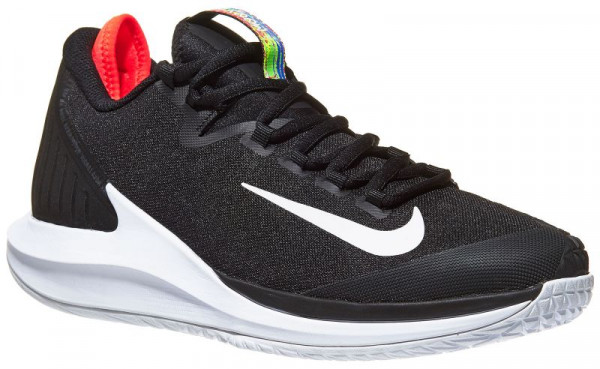  Nike Court Air Zoom Zero JR - black/white/bright crimson