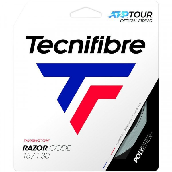 Tennis-Saiten Tecnifibre Razor Code (12 m) - white