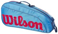 Tenis torba Wilson Junior 3 PK Racket Bag - blue/orange Tenis torba Wilson Junior 3 PK Racket Bag - blue/orange