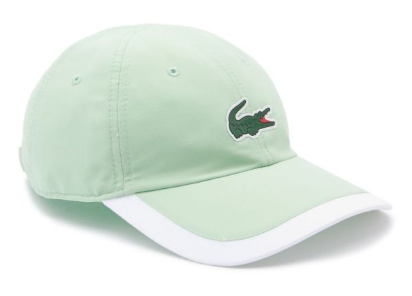 Teniso kepurė Lacoste Sport Contrast Border Lightweight Cap - green/white