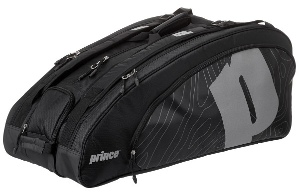 Tennise kotid Prince ST Phantom 12 Pack - black/black