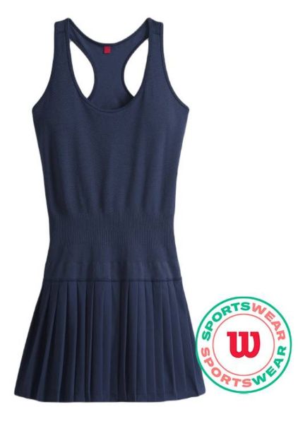 Robes de tennis pour femmes Wilson Midtown Tennis Dress - Bleu