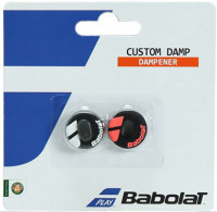 Antivibrateurs Babolat Custom Damp - black/fluo red