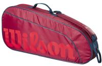 Tenis torba Wilson Junior 3 PK Racket Bag - red/infrared Tenis torba Wilson Junior 3 PK Racket Bag - red/infrared
