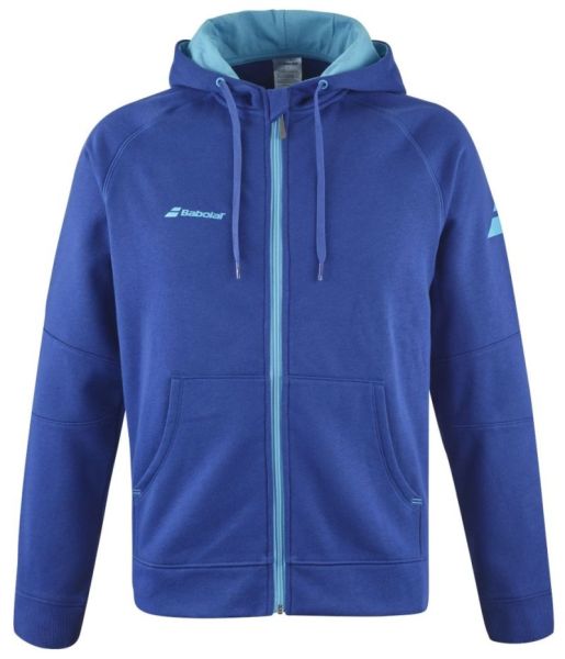Herren Tennissweatshirt Babolat Exercise Hood Jacket Men - sodalite blue