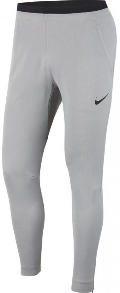 Pánské tenisové tepláky Nike Pro Pant NPC Capra M - particle grey/black