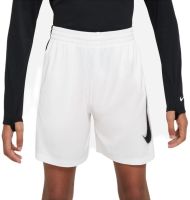 Jungen Shorts Nike Boys Dri-Fit Multi+ Graphic Training Shorts - white/black/black