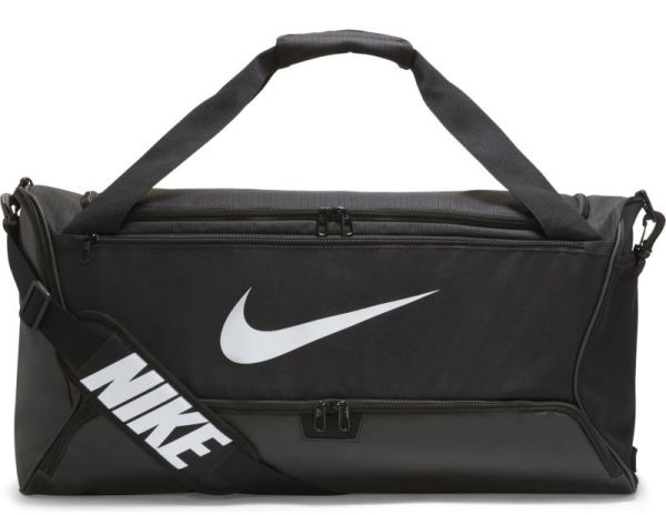 Sporttáska Nike Brasilia 9.5 Training Duffel Bag - black/black/white