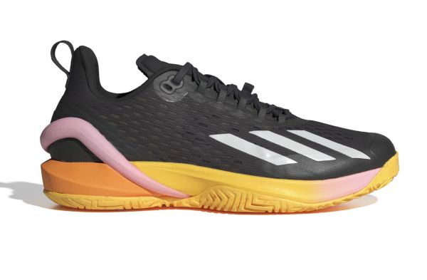 Muške tenisice Adidas Adizero Cybersonic M - black/orange/pink
