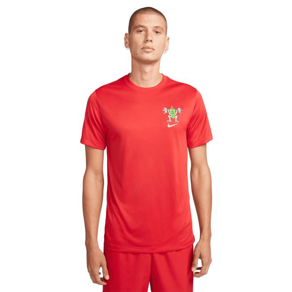 Teniso marškinėliai vyrams Nike Dri-Fit Humor T-Shirt - university red