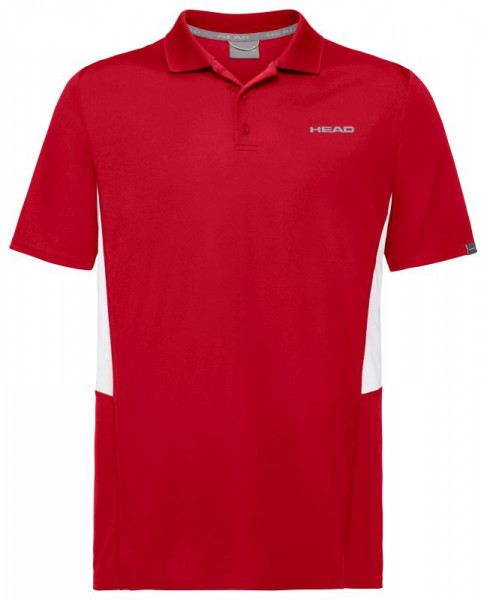 Maglietta per ragazzi Head Club Tech Polo Shirt - red