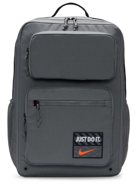 Tennis Backpack Nike Utility Speed Backpack - smoke grey/black/total orange