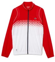 Muška teniska trenerka Dres tenisowy Lacoste Tennis x Daniil Medvedev Jogger Set - red/white/red/white/blue # M Muška teniska trenerka Dres tenisowy Lacoste Tennis x Daniil Medvedev Jogger Set - red/white/red/white/blue # M