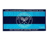 Tenniserätik Wimbledon Championship Towel 2022 Bath - navy/turquoise