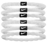 Opaska na głowę Nike Flex Hair Tie 6P - Biały