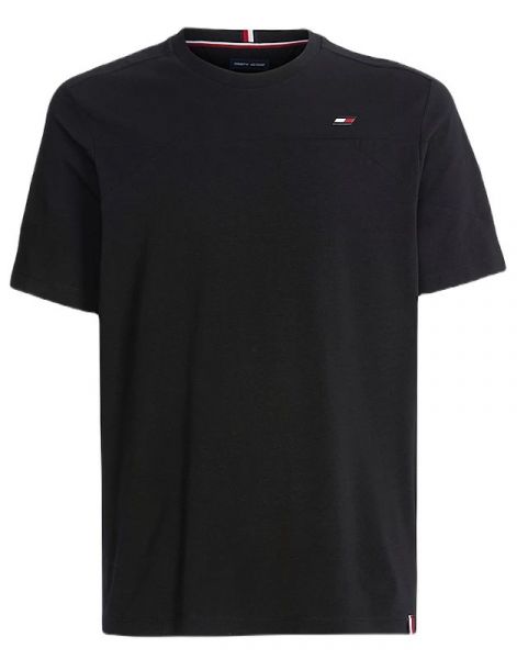 Camiseta para hombre Tommy Hilfiger Seasonal Short Sleeve Tee - black