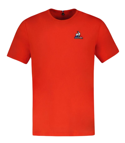 Pánské tričko Le Coq Sportif ESS Tee Short Sleeve N°4 SS23 - tech red