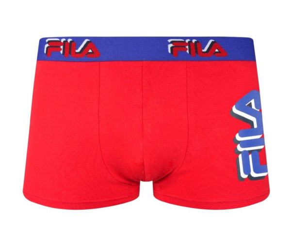 Мъжки боксерки Fila Boxer Elastic Logo 1P - red