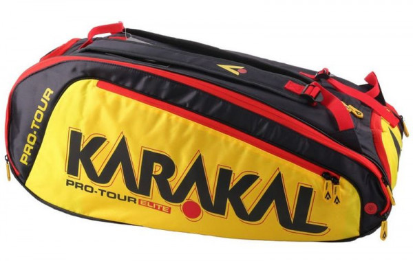 Taška na squash Torba Tenisowa Karakal Pro Tour Elite 12R - yellow