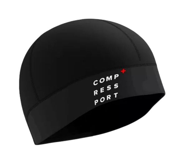 Bonnet d’hiver Compressport Hurricane Beanie - black