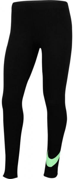 Pantalones para niña Nike Swoosh Favorite Tight G - black