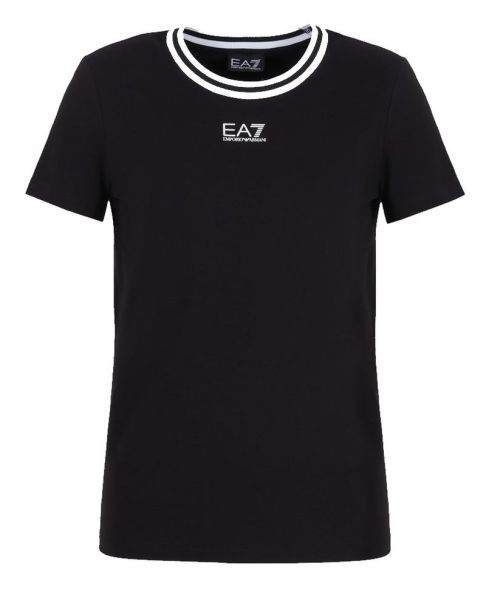 Marškinėliai moterims EA7 Woman Jersey T-Shirt - black