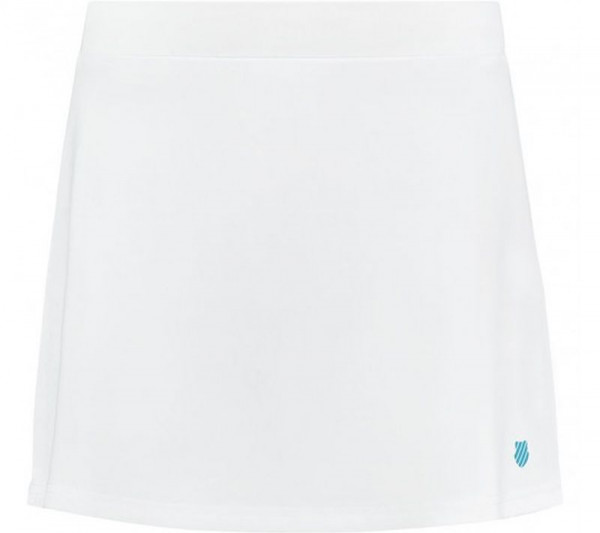 Falda de tenis para mujer K-Swiss Hypercourt Express Skirt 2 W - white