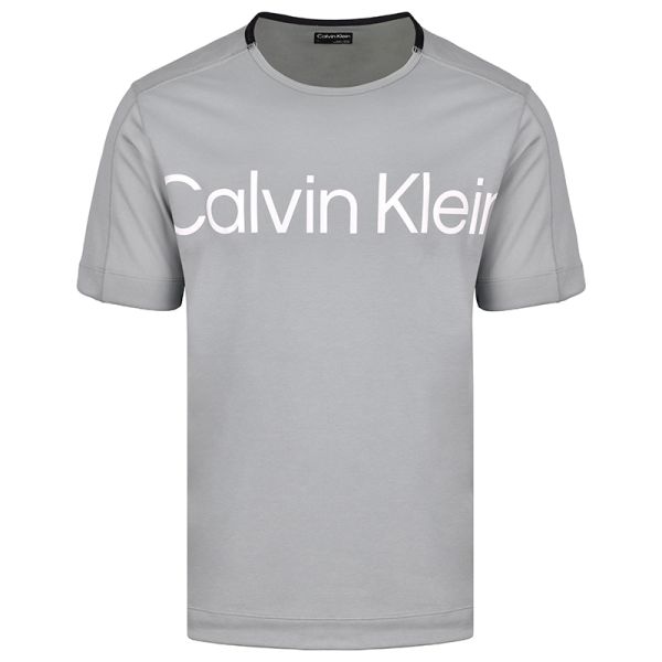 Teniso marškinėliai vyrams Calvin Klein WO - S/S T-Shirt - green milieu