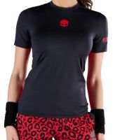 Maglietta Donna Hydrogen Panther Tech T-Shirt - black/red