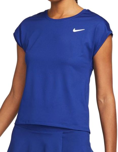 Γυναικεία Μπλουζάκι Nike Court Dri-Fit Victory Top SS W - deep royal blue/white