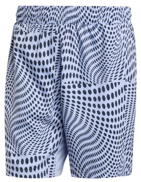 Herren Tennisshorts Adidas Club Graphic Tennis Short - Blau