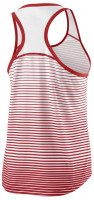 Ženska majica bez rukava Wilson Team Striped Tank - wilson red/white Ženska majica bez rukava Wilson Team Striped Tank - wilson red/white